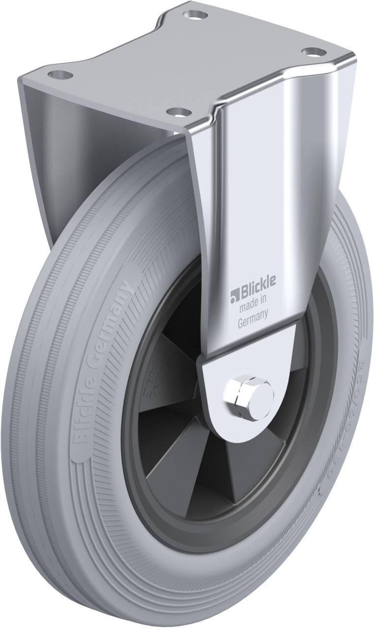 Blickle 670190 BH-VPP 250R-SG Rolka nieprowadząca Średnica koła: 250 mm Maksymalne obciążenie: 295 kg 1 szt. - obrazek 1