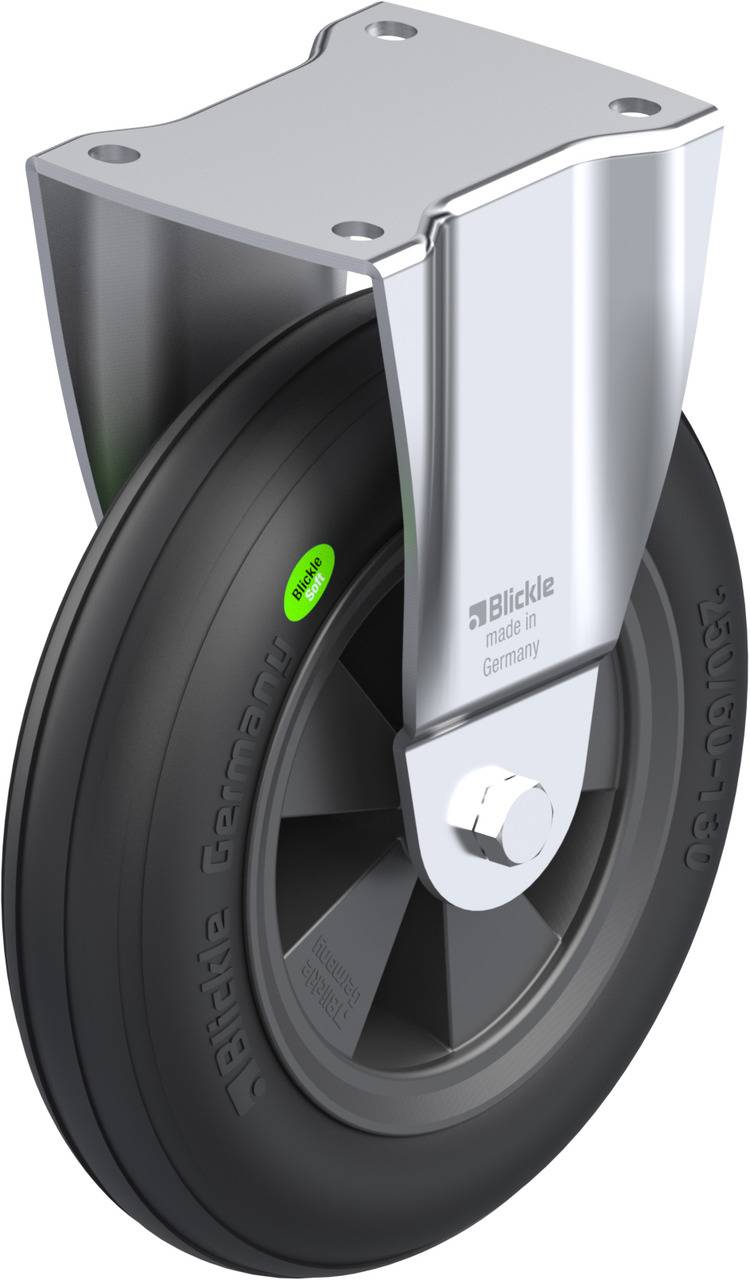 Blickle 578260 BH-VWPP 250G Rolka nieprowadząca Średnica koła: 250 mm Maksymalne obciążenie: 160 kg 1 szt. - obrazek 1