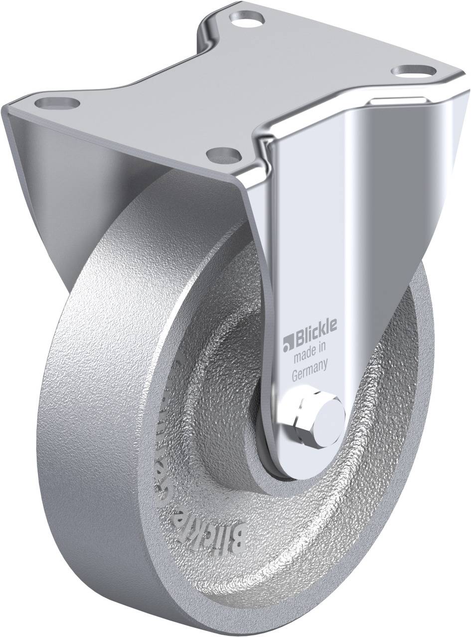 Blickle 760456 BI-G 125IK Rolka nieprowadząca Średnica koła: 125 mm Maksymalne obciążenie: 250 kg 1 szt. - obrazek 1
