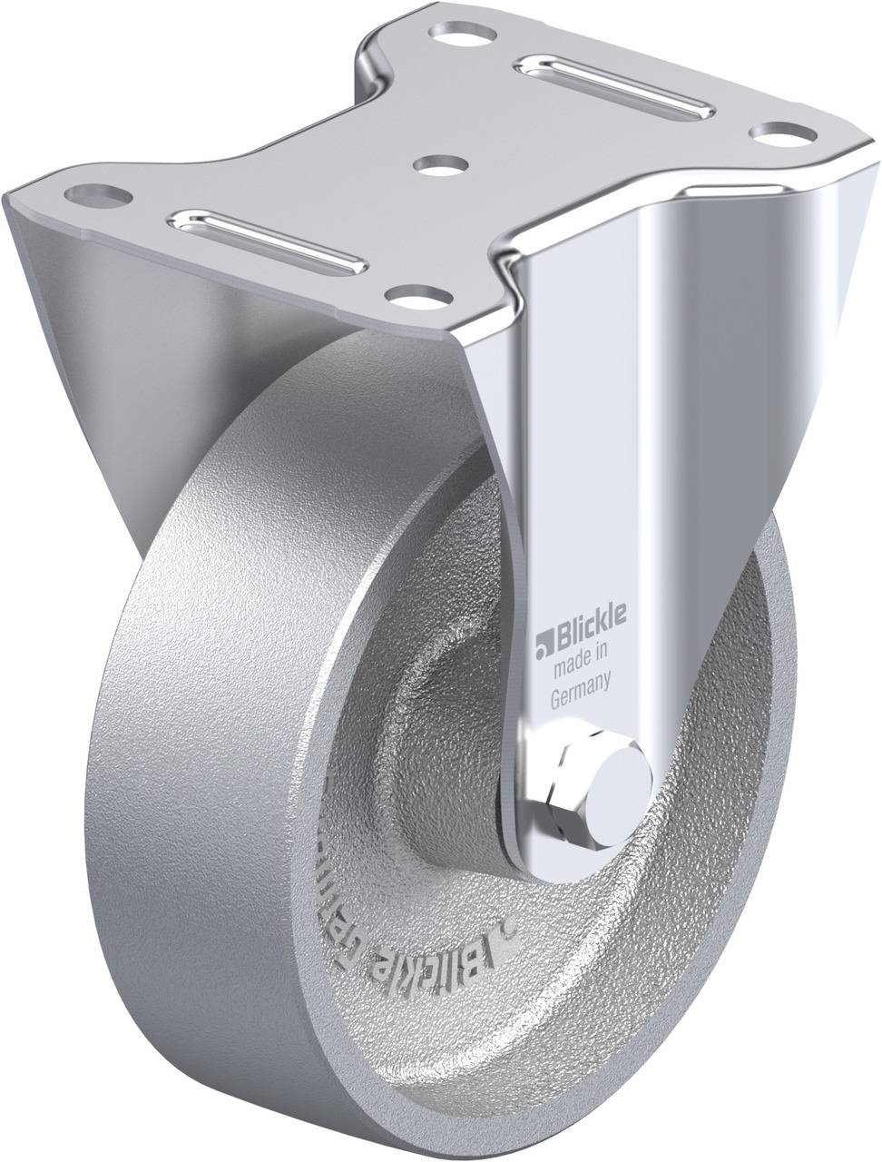 Blickle 754884 BI-G 150G Rolka nieprowadząca Średnica koła: 150 mm Maksymalne obciążenie: 400 kg 1 szt. - obrazek 1
