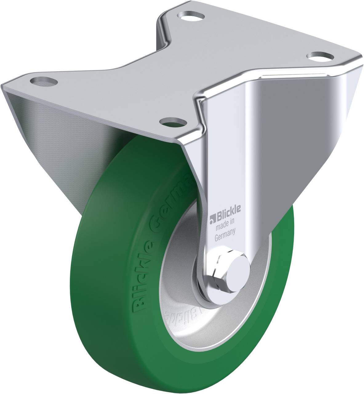 Blickle 650689 BK-ALST 125K-3 Rolka nieprowadząca Średnica koła: 125 mm Maksymalne obciążenie: 350 kg 1 szt. - obrazek 1