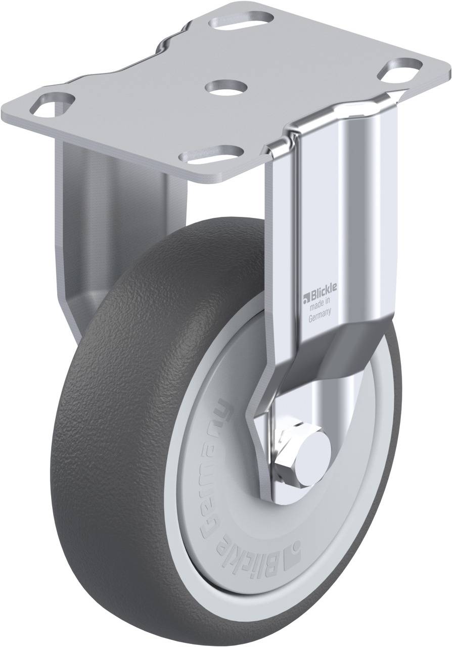 Blickle 846974 BKPA-PATH 101KF Rolka nieprowadząca Średnica koła: 100 mm Maksymalne obciążenie: 120 kg 1 szt. - obrazek 1