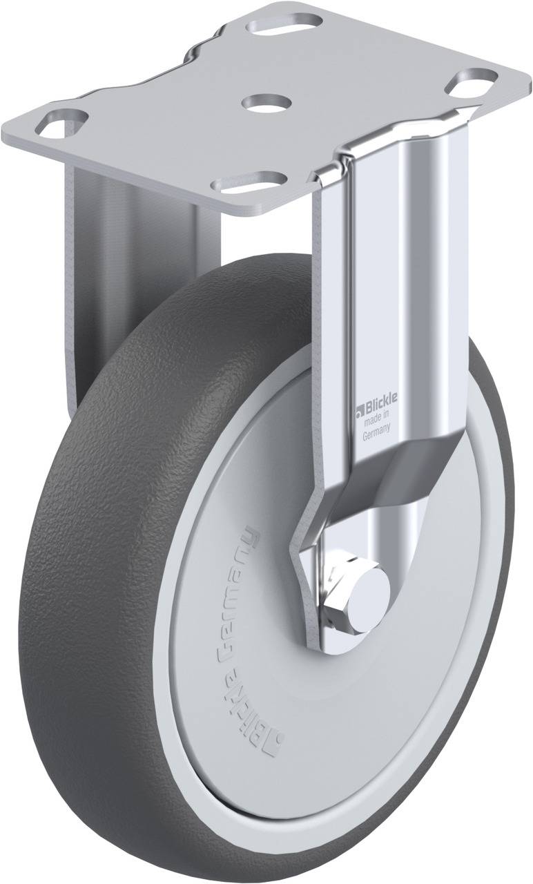 Blickle 846976 BKPA-PATH 126KF Rolka nieprowadząca Średnica koła: 125 mm Maksymalne obciążenie: 120 kg 1 szt. - obrazek 1