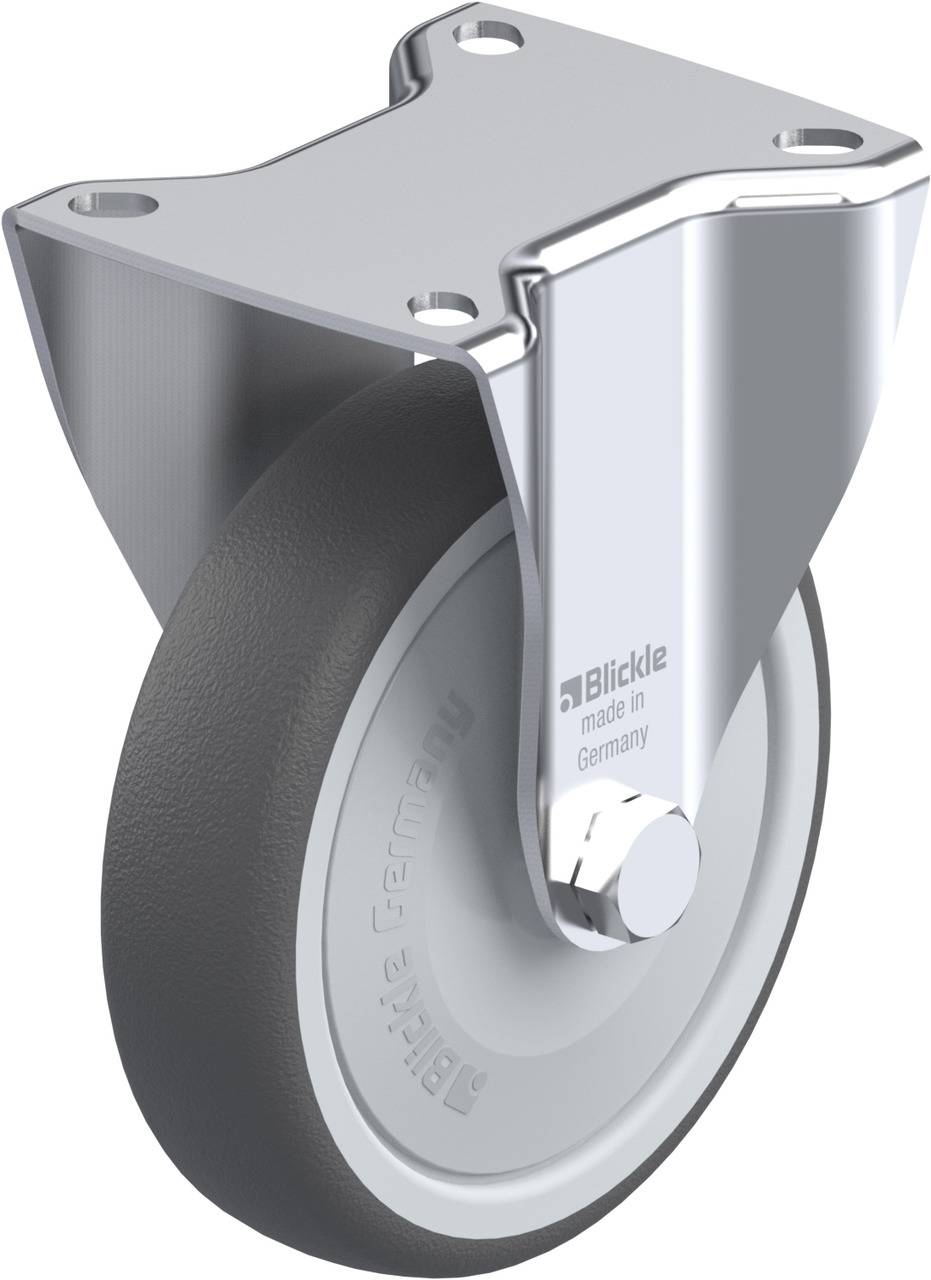 Blickle 760728 BK-PATH 125KF-1 Rolka nieprowadząca Średnica koła: 125 mm Maksymalne obciążenie: 250 kg 1 szt. - obrazek 1