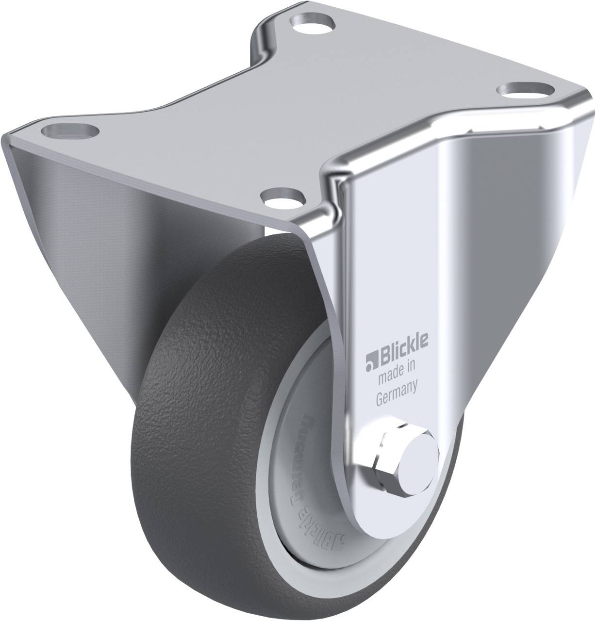 Blickle 847687 BK-PATH 80KF Rolka nieprowadząca Średnica koła: 80 mm Maksymalne obciążenie: 150 kg 1 szt. - obrazek 1