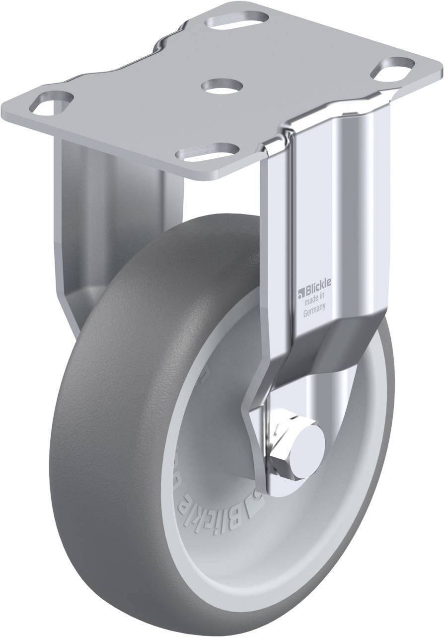 Blickle 561365 BKPA-TPA 101G Rolka nieprowadząca Średnica koła: 100 mm Maksymalne obciążenie: 110 kg 1 szt. - obrazek 1