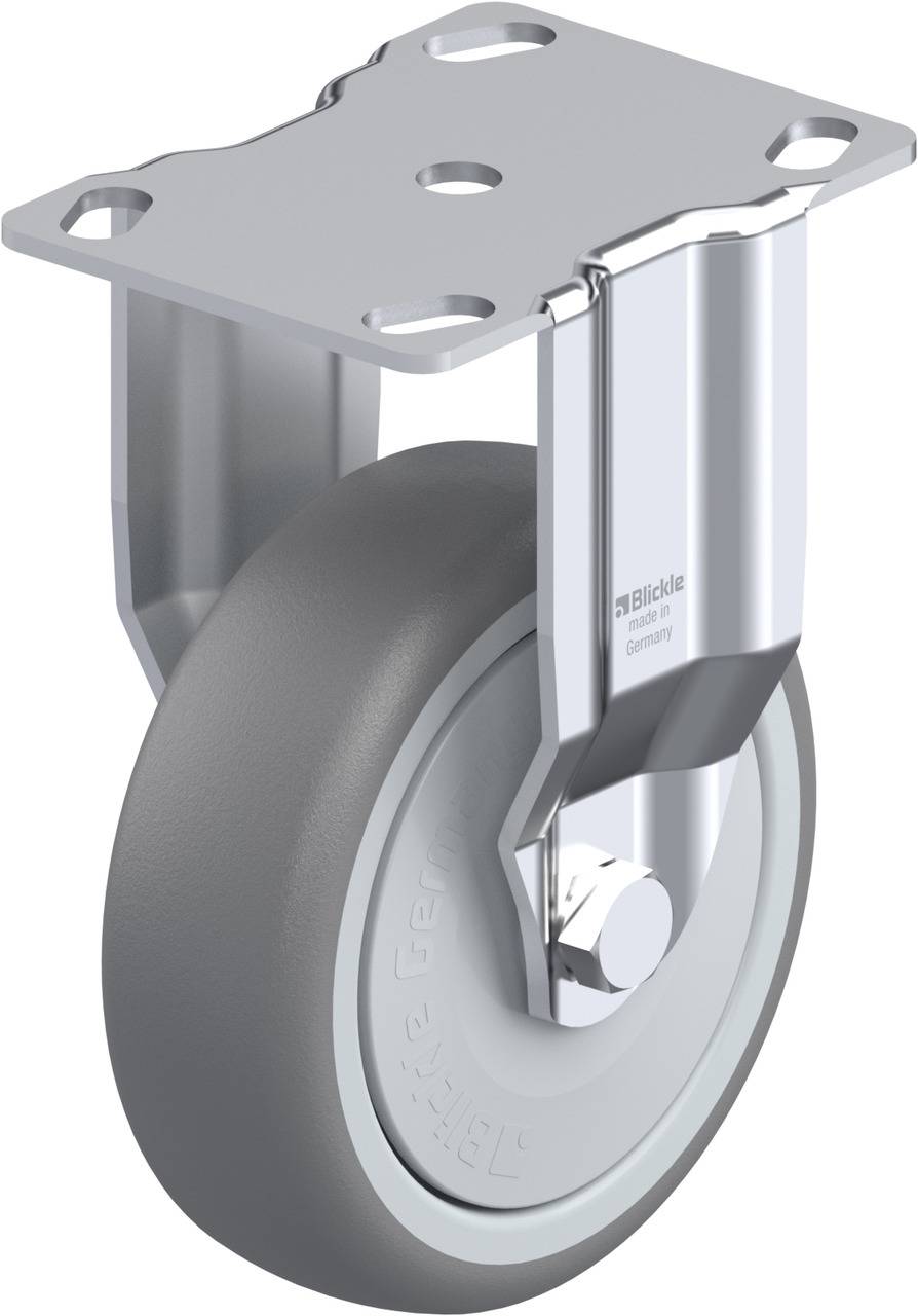 Blickle 575357 BKPA-TPA 101KF Rolka nieprowadząca Średnica koła: 100 mm Maksymalne obciążenie: 110 kg 1 szt. - obrazek 1