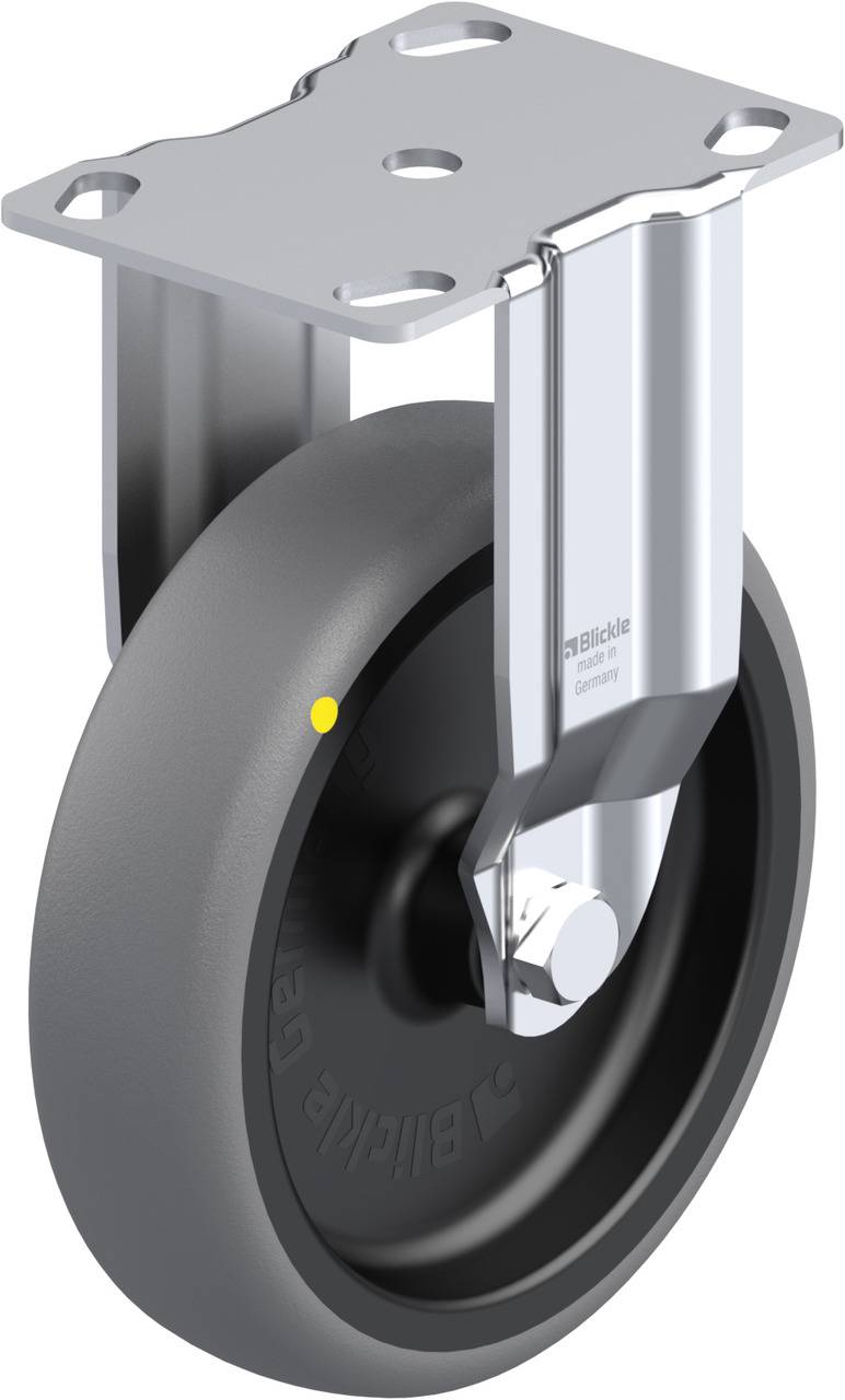 Blickle 680942 BKPA-TPA 126G-ELS Rolka nieprowadząca Średnica koła: 125 mm Maksymalne obciążenie: 80 kg 1 szt. - obrazek 1