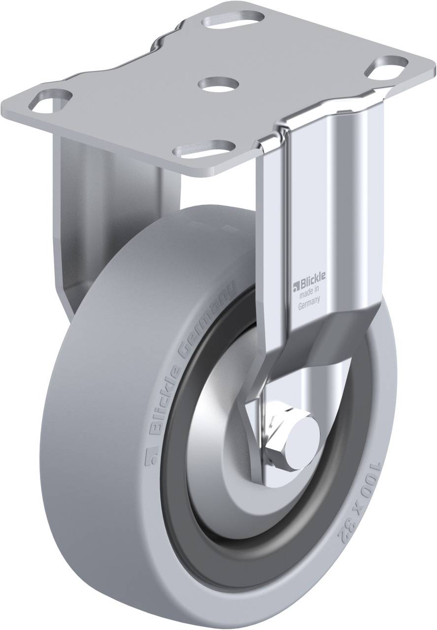 Blickle 378463 BKPA-VPA 101G-FA Rolka nieprowadząca Średnica koła: 100 mm Maksymalne obciążenie: 110 kg 1 szt. - obrazek 1