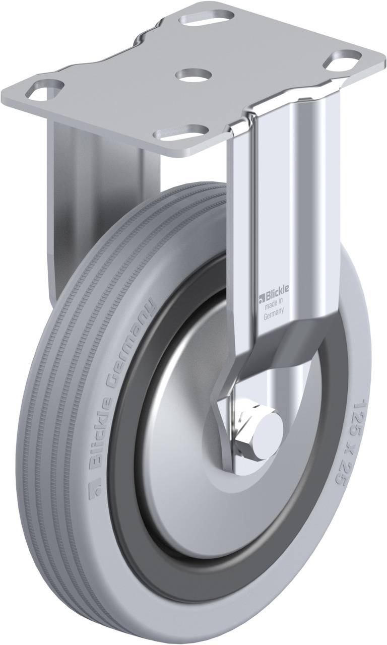 Blickle 377044 BKPA-VPA 125G-FA Rolka nieprowadząca Średnica koła: 125 mm Maksymalne obciążenie: 100 kg 1 szt. - obrazek 1