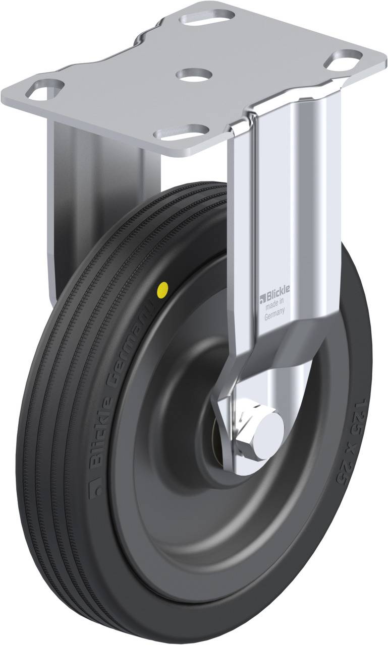 Blickle 349092 BKPA-VPA 125K-EL Rolka nieprowadząca Średnica koła: 125 mm Maksymalne obciążenie: 75 kg 1 szt. - obrazek 1