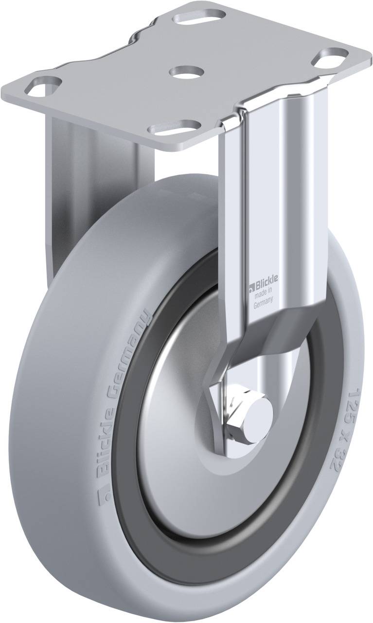 Blickle 360149 BKPA-VPA 126G-FA Rolka nieprowadząca Średnica koła: 125 mm Maksymalne obciążenie: 120 kg 1 szt. - obrazek 1