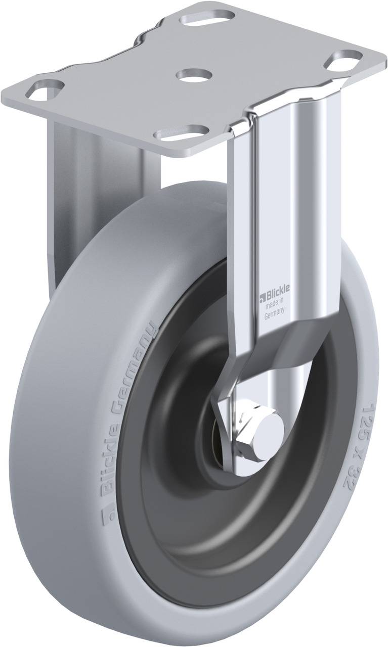 Blickle 344929 BKPA-VPA 126K Rolka nieprowadząca Średnica koła: 125 mm Maksymalne obciążenie: 120 kg 1 szt. - obrazek 1