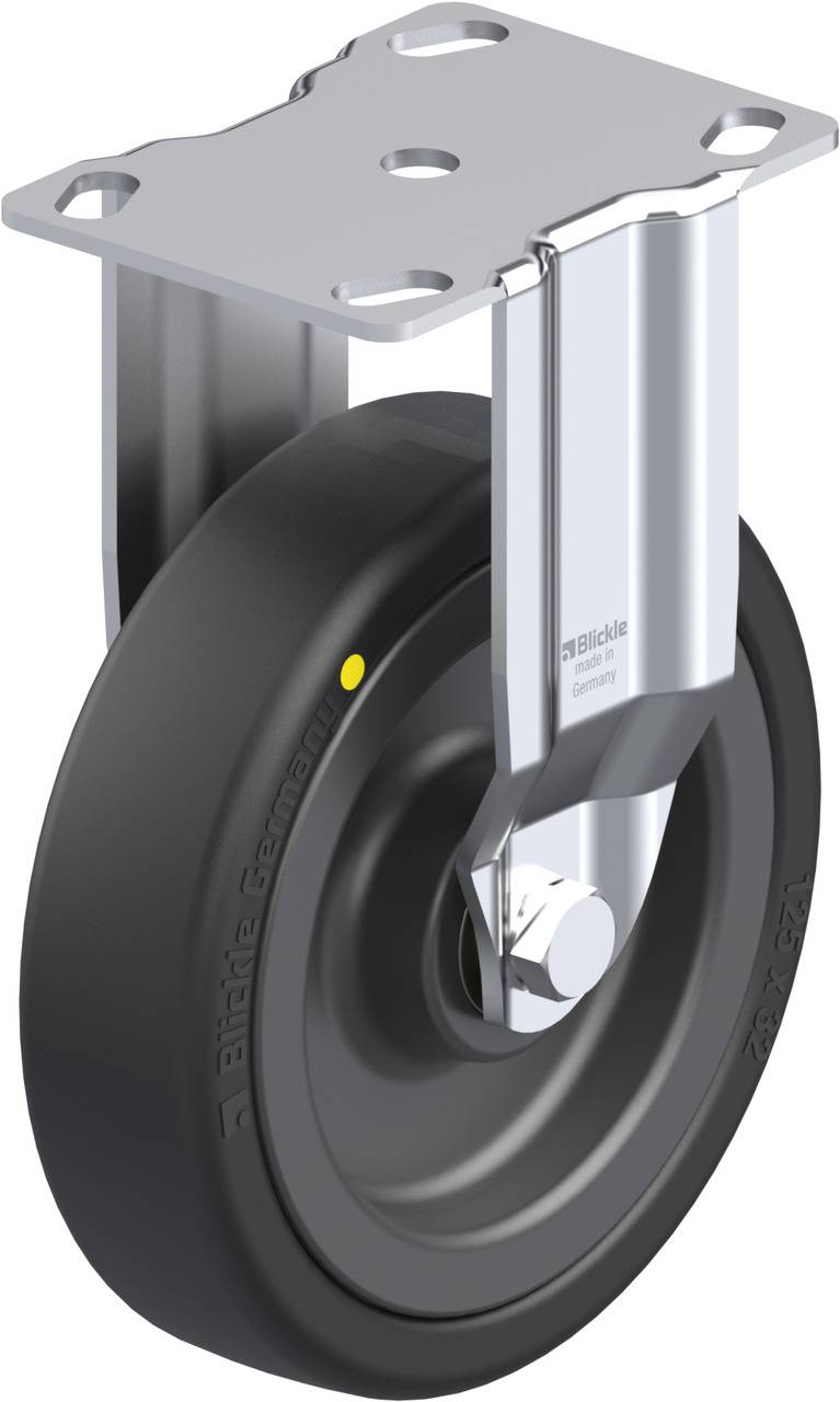 Blickle 352104 BKPA-VPA 126K-EL Rolka nieprowadząca Średnica koła: 125 mm Maksymalne obciążenie: 95 kg 1 szt. - obrazek 1