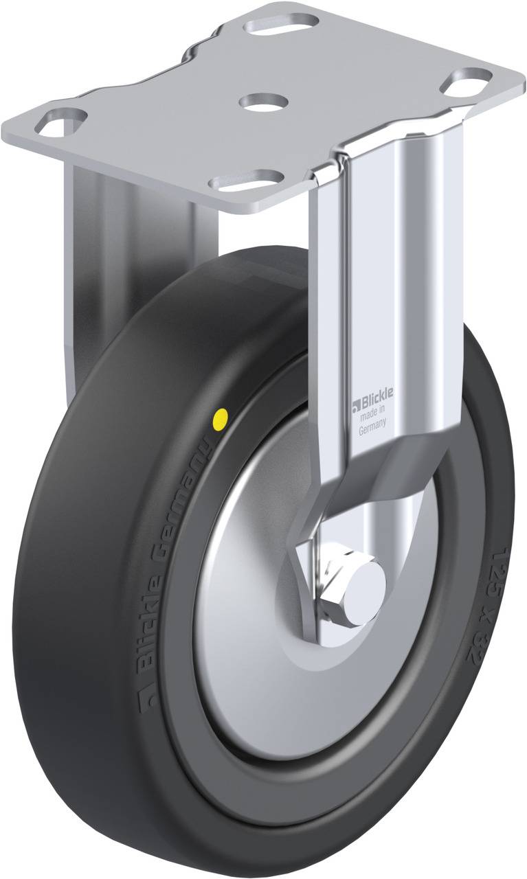 Blickle 348433 BKPA-VPA 126K-EL-FA Rolka nieprowadząca Średnica koła: 125 mm Maksymalne obciążenie: 95 kg 1 szt. - obrazek 1