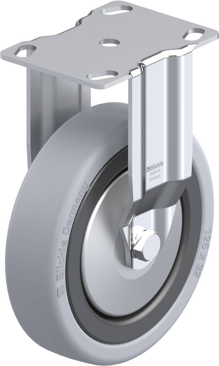 Blickle 345322 BKPA-VPA 126K-FA Rolka nieprowadząca Średnica koła: 125 mm Maksymalne obciążenie: 120 kg 1 szt. - obrazek 1