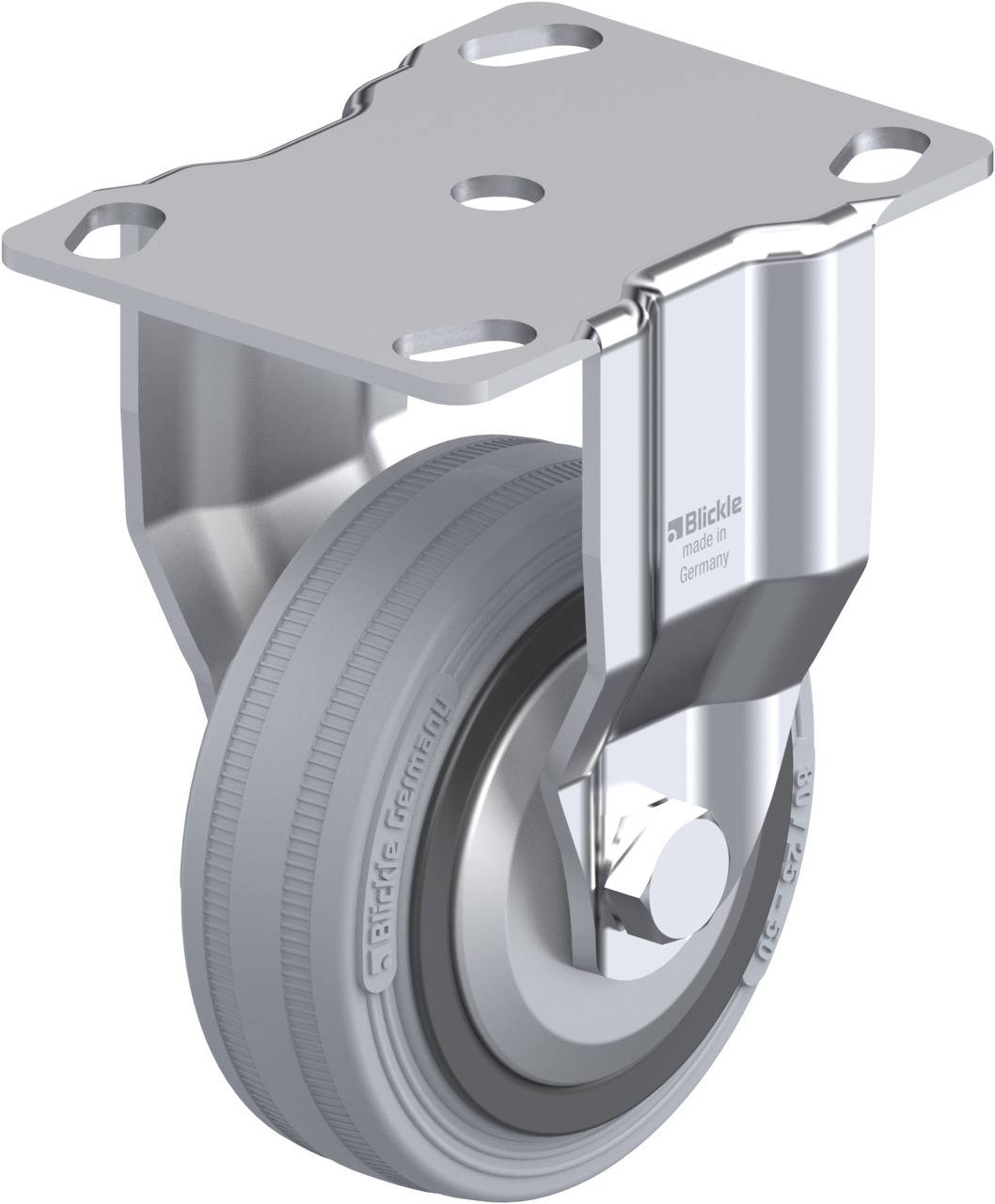 Blickle 304014 BKPA-VPA 80K-FA Rolka nieprowadząca Średnica koła: 80 mm Maksymalne obciążenie: 80 kg 1 szt. - obrazek 1
