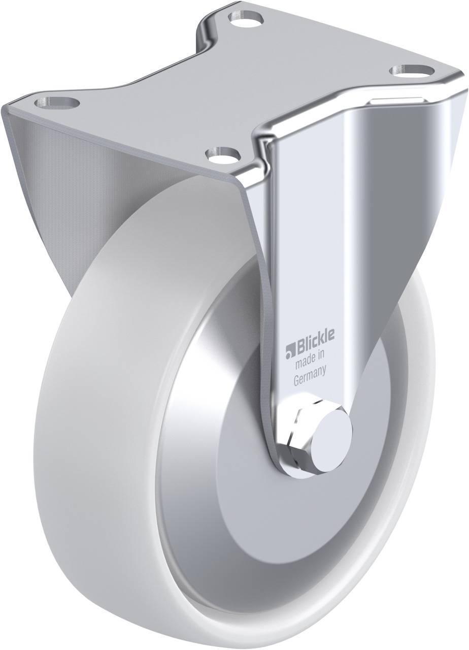 Blickle 379578 BK-PO 125G-1-FA Rolka nieprowadząca Średnica koła: 125 mm Maksymalne obciążenie: 300 kg 1 szt. - obrazek 1