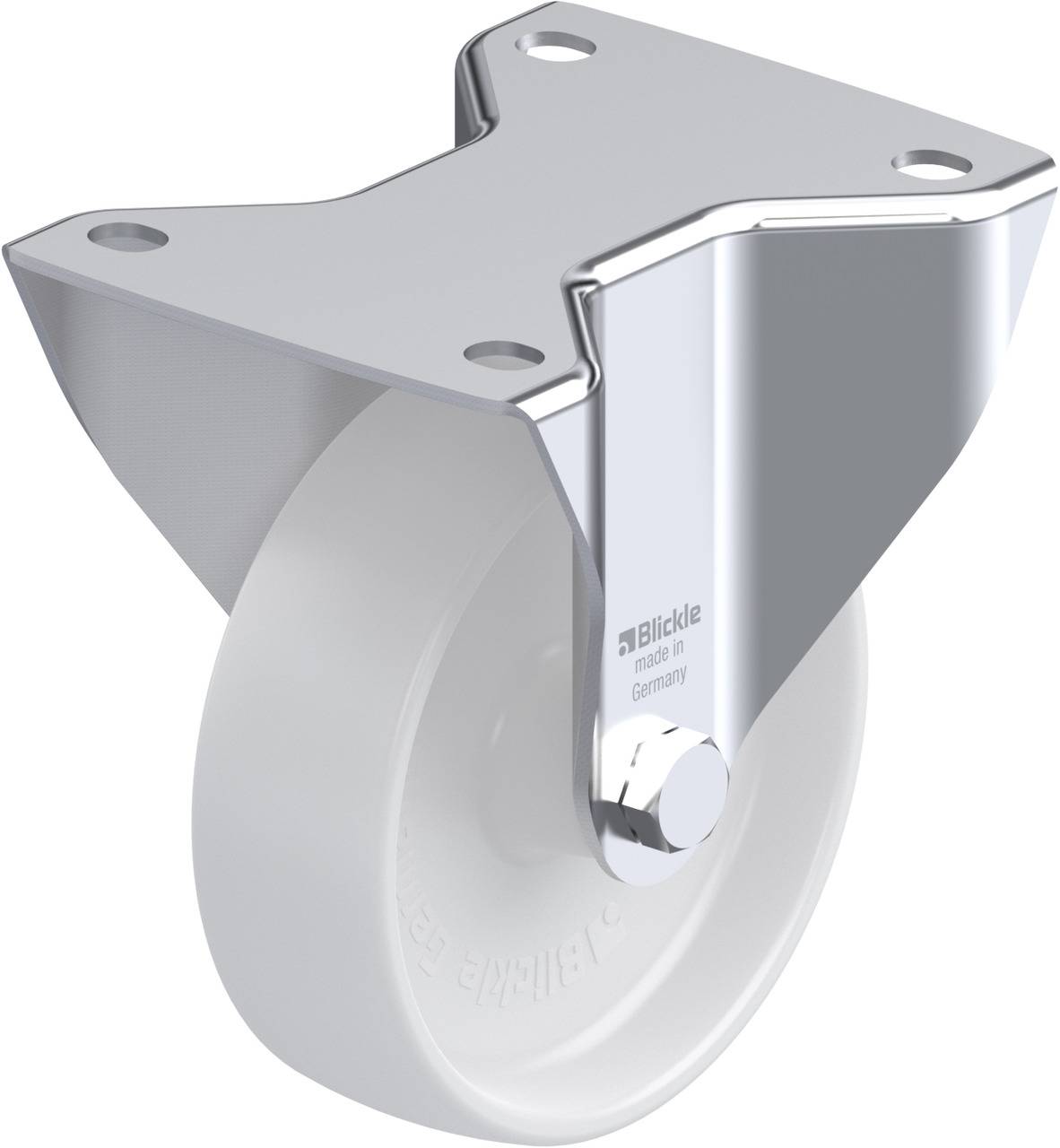 Blickle 233643 BK-PO 125G-3 Rolka nieprowadząca Średnica koła: 125 mm Maksymalne obciążenie: 300 kg 1 szt. - obrazek 1