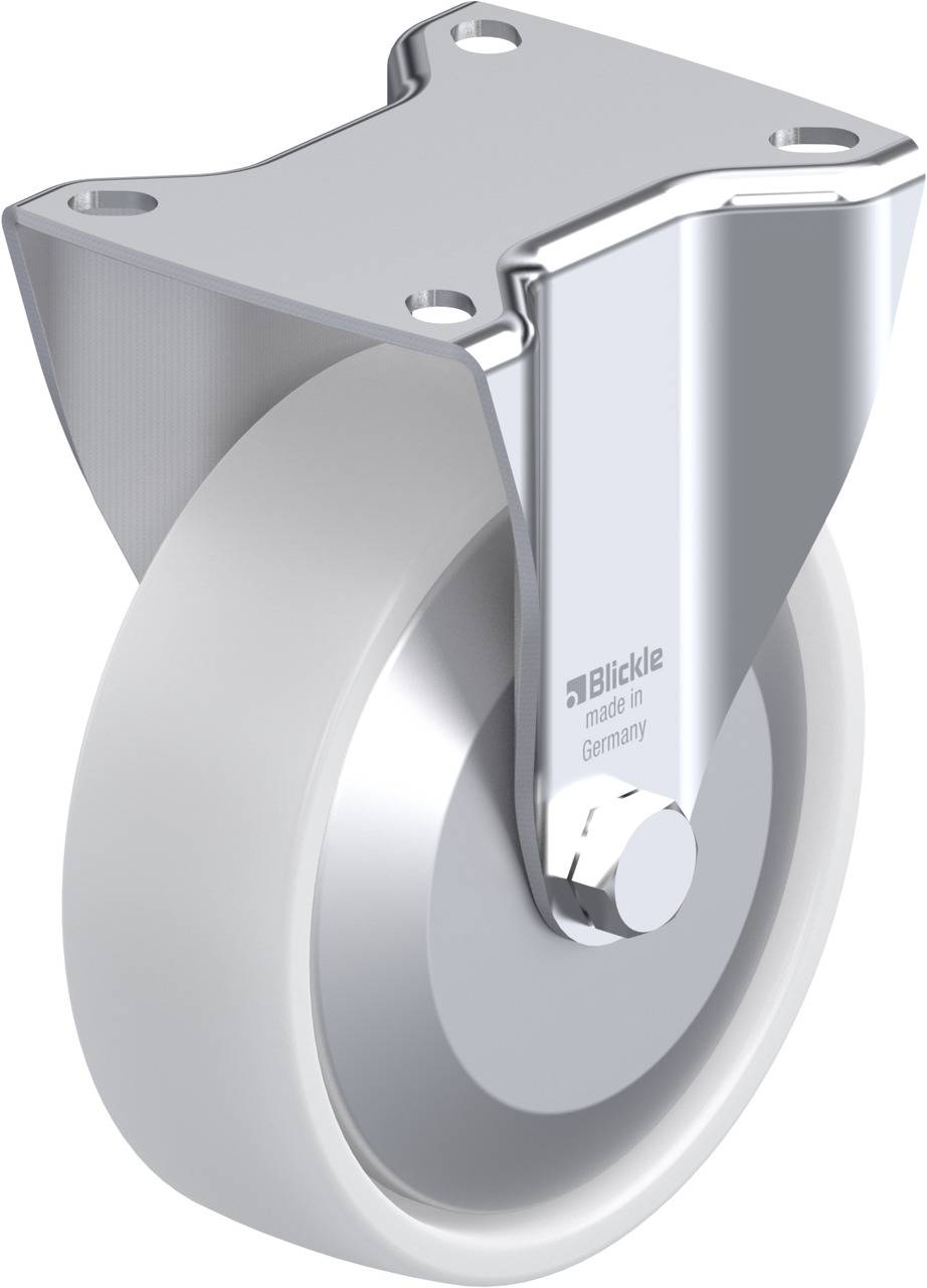 Blickle 654558 BK-PO 125KA-1-FA Rolka nieprowadząca Średnica koła: 125 mm Maksymalne obciążenie: 300 kg 1 szt. - obrazek 1