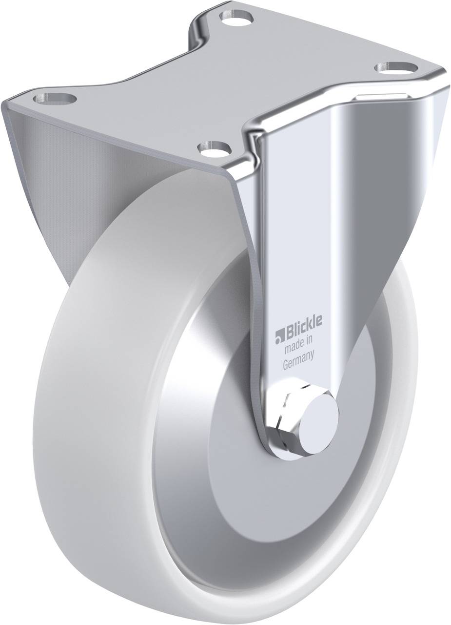 Blickle 296673 BK-PO 125R-1-FA Rolka nieprowadząca Średnica koła: 125 mm Maksymalne obciążenie: 300 kg 1 szt. - obrazek 1