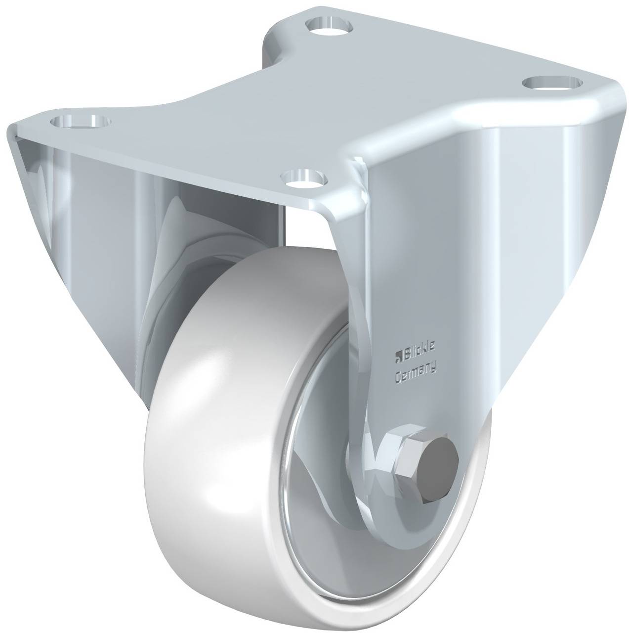 Blickle 362434 BK-PO 75R-FA Rolka nieprowadząca Średnica koła: 75 mm Maksymalne obciążenie: 200 kg 1 szt. - obrazek 1