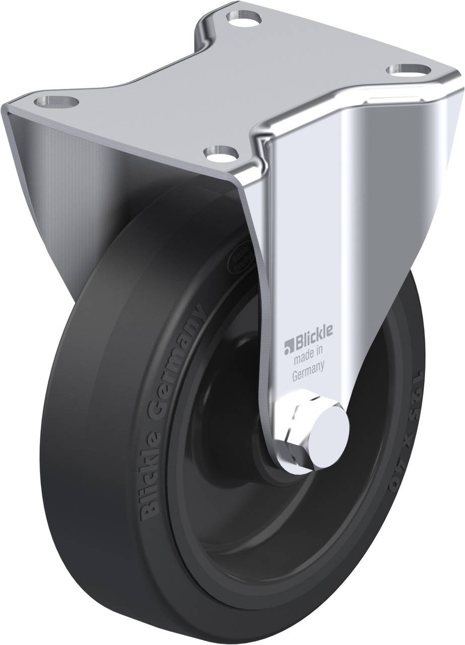 Blickle 257360 BK-POEV 125R-1 Rolka nieprowadząca Średnica koła: 125 mm Maksymalne obciążenie: 250 kg 1 szt. - obrazek 1