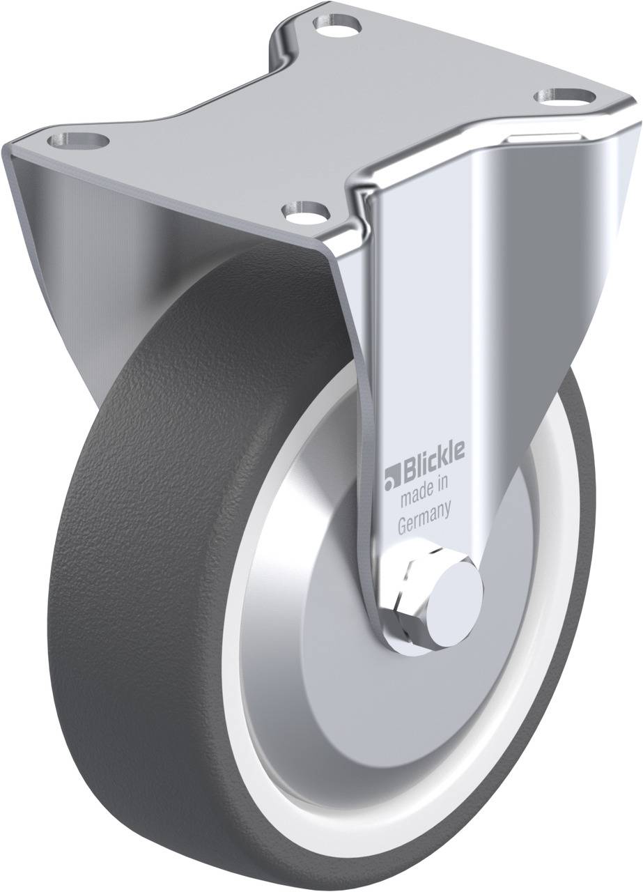 Blickle 749216 BK-POTH 125KA-1-FA Rolka nieprowadząca Średnica koła: 125 mm Maksymalne obciążenie: 350 kg 1 szt. - obrazek 1