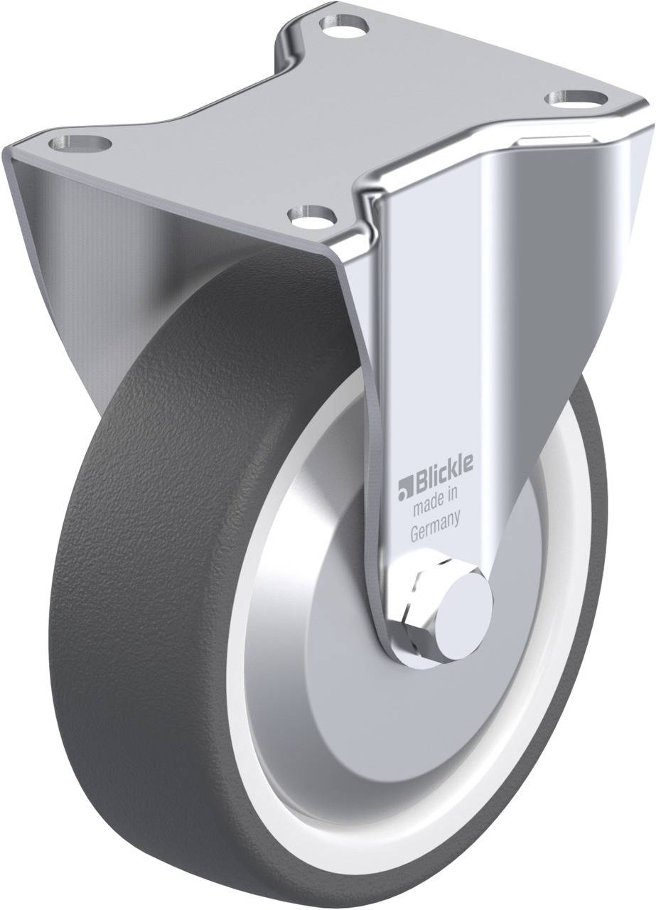 Blickle 288118 BK-POTH 125R-1-FA Rolka nieprowadząca Średnica koła: 125 mm Maksymalne obciążenie: 350 kg 1 szt. - obrazek 1