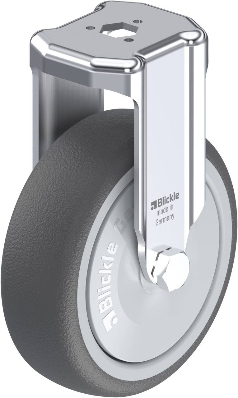 Blickle 754122 BKRA-PATH 101KF Rolka nieprowadząca Średnica koła: 100 mm Maksymalne obciążenie: 120 kg 1 szt. - obrazek 1