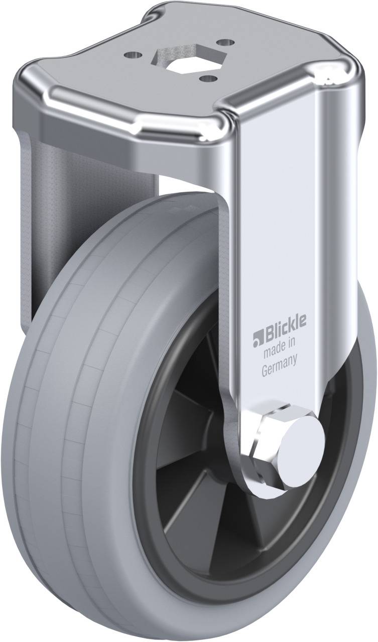 Blickle 310854 BKRA-VPA 80G Rolka nieprowadząca Średnica koła: 80 mm Maksymalne obciążenie: 80 kg 1 szt. - obrazek 1