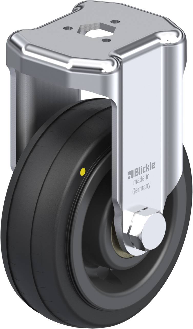 Blickle 613638 BKRA-VPA 80K-EL Rolka nieprowadząca Średnica koła: 80 mm Maksymalne obciążenie: 60 kg 1 szt. - obrazek 1