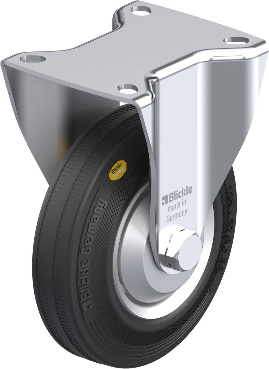 Blickle 382788 BK-RD 125R-1-FA Rolka nieprowadząca Średnica koła: 125 mm Maksymalne obciążenie: 120 kg 1 szt. - obrazek 1