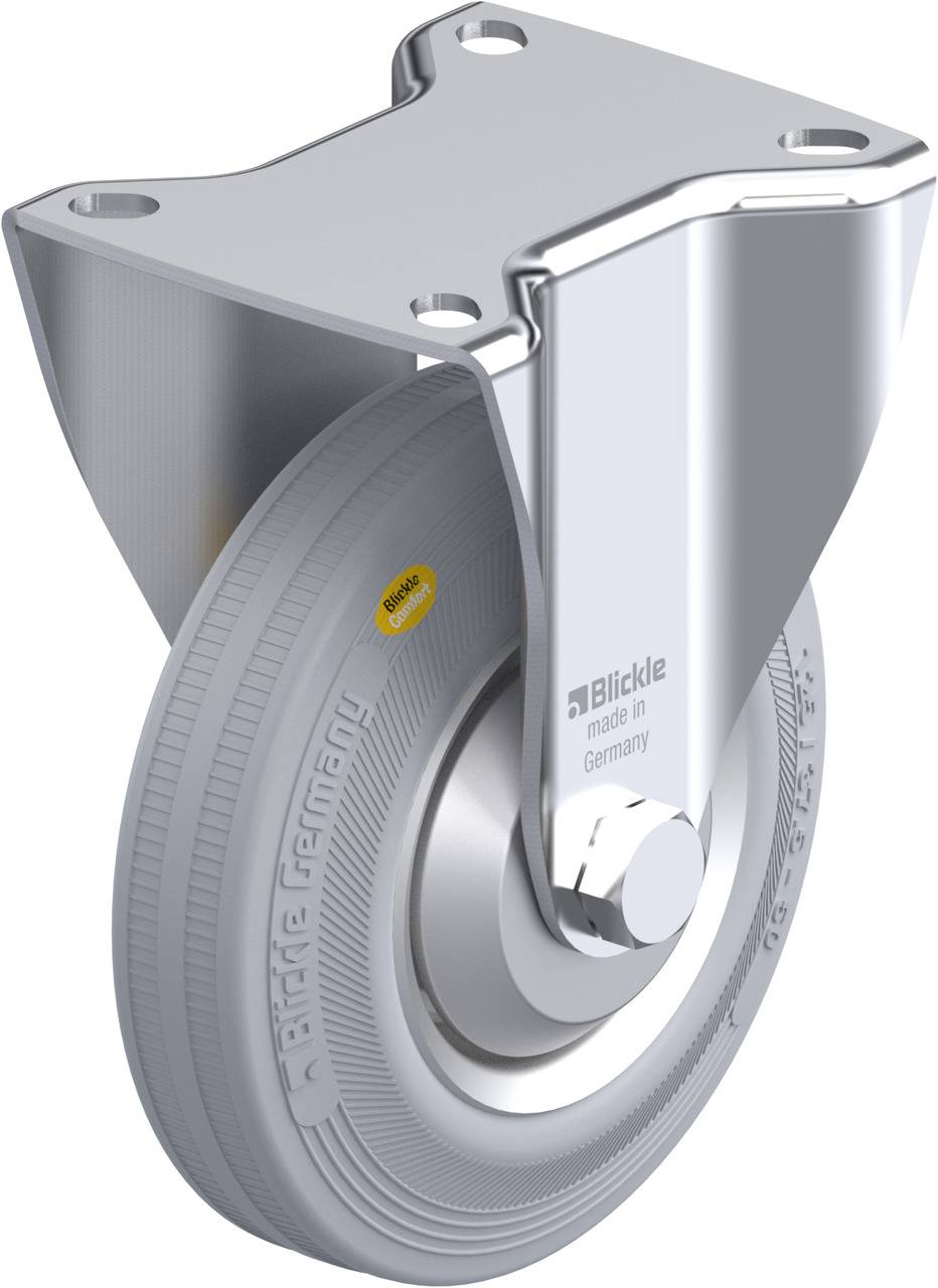 Blickle 742987 BK-RD 125R-1-VLI-FA Rolka nieprowadząca Średnica koła: 125 mm Maksymalne obciążenie: 120 kg 1 szt. - obrazek 1