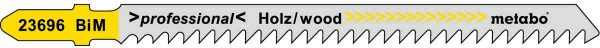 5 brzeszczotów do wyrzynarek Metabo, drewno 91 Metabo 623696000 5 szt.