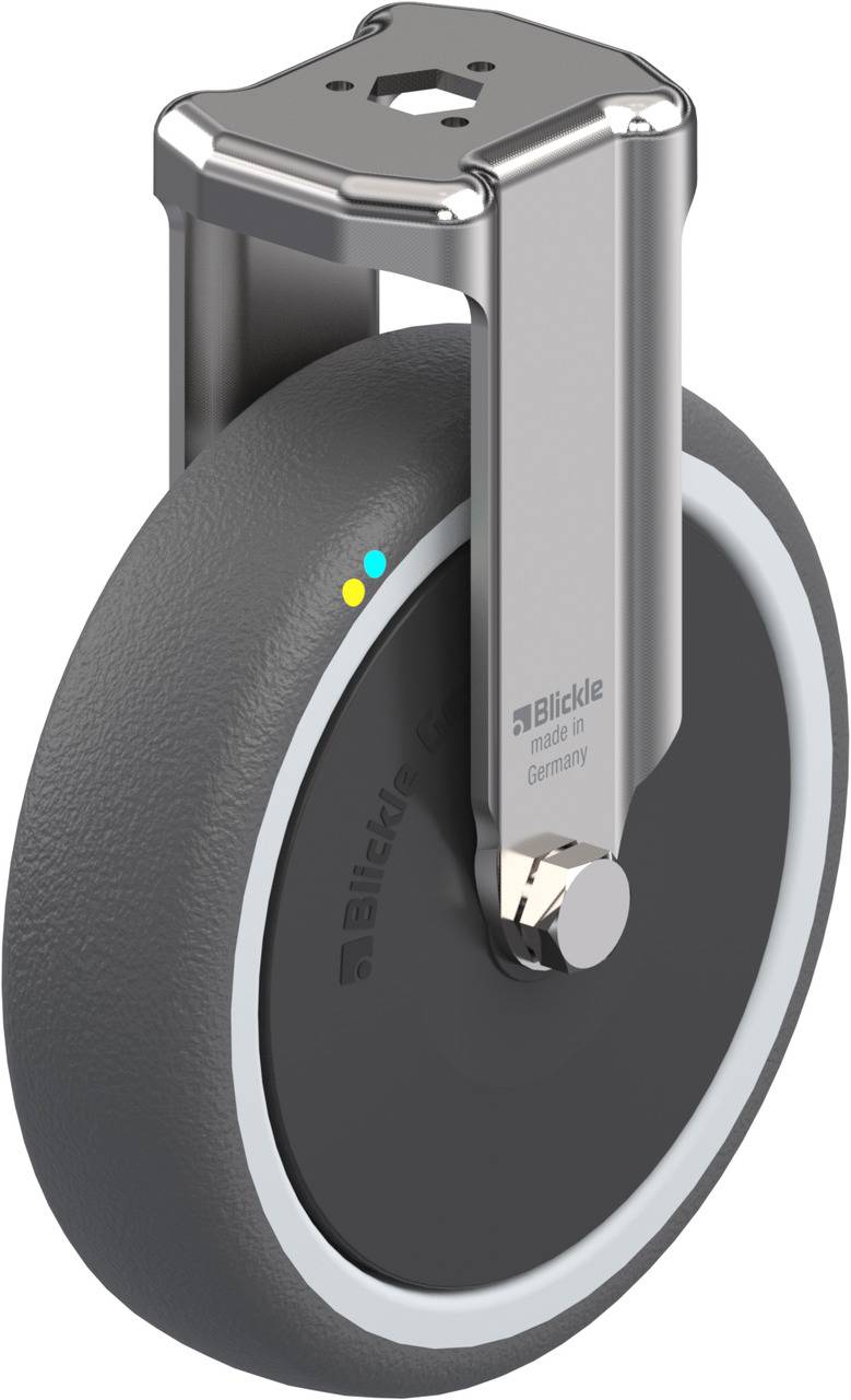 Blickle 853510 BKRXA-PATH 126KFD-ELS Rolka nieprowadząca Średnica koła: 125 mm Maksymalne obciążenie: 120 kg 1 szt. - obrazek 1