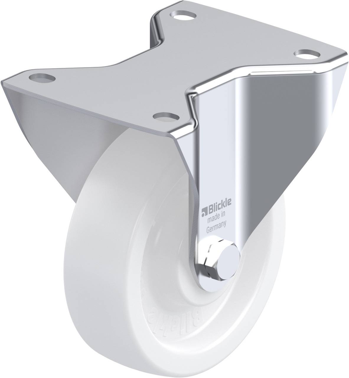 Blickle 267591 BK-SPO 125G-3 Rolka nieprowadząca Średnica koła: 125 mm Maksymalne obciążenie: 350 kg 1 szt. - obrazek 1