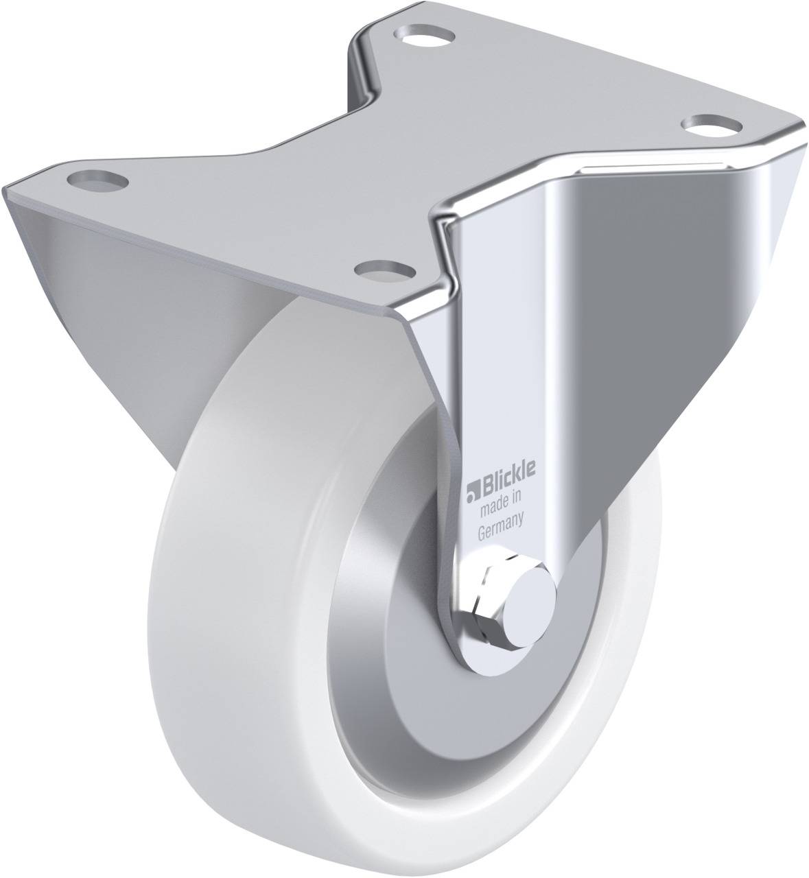 Blickle 480848 BK-SPO 125K-3-FA Rolka nieprowadząca Średnica koła: 125 mm Maksymalne obciążenie: 350 kg 1 szt. - obrazek 1