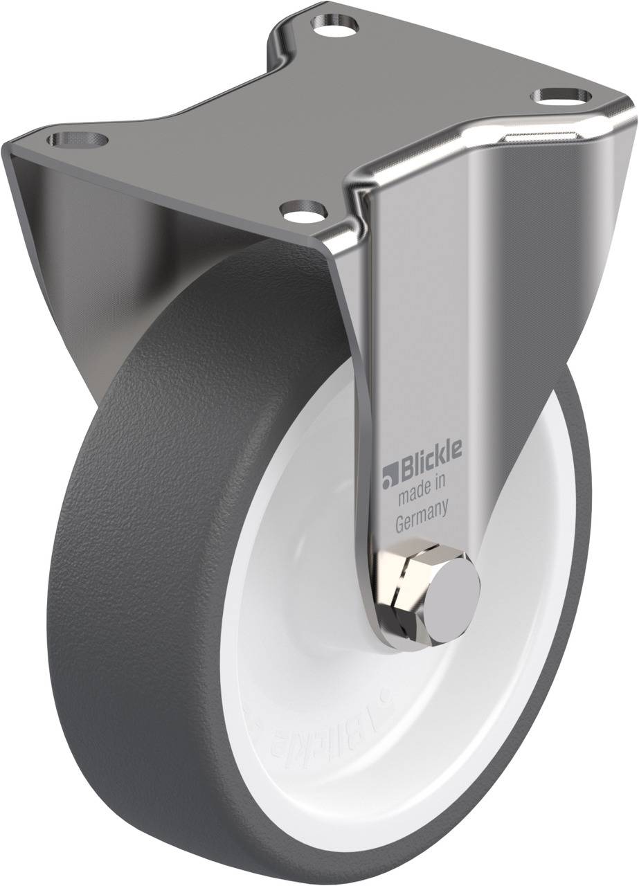 Blickle 754133 BKX-POTH 125G-1 Rolka nieprowadząca Średnica koła: 125 mm Maksymalne obciążenie: 350 kg 1 szt. - obrazek 1