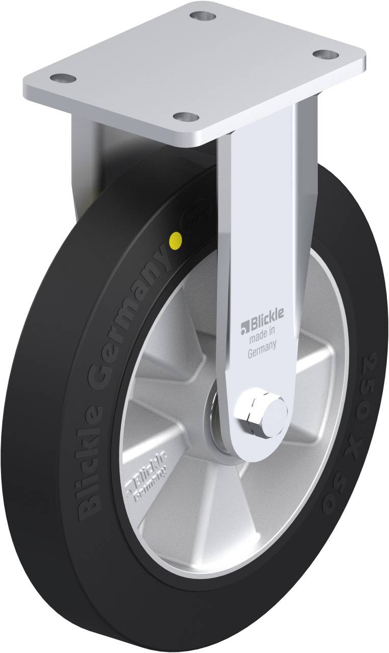 Blickle 650507 BO-ALEV 250K-EL Rolka nieprowadząca Średnica koła: 250 mm Maksymalne obciążenie: 650 kg 1 szt. - obrazek 1