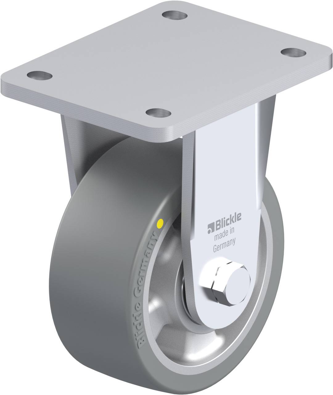 Blickle 852555 BO-ALTH 127K-AS Rolka nieprowadząca Średnica koła: 125 mm Maksymalne obciążenie: 750 kg 1 szt. - obrazek 1