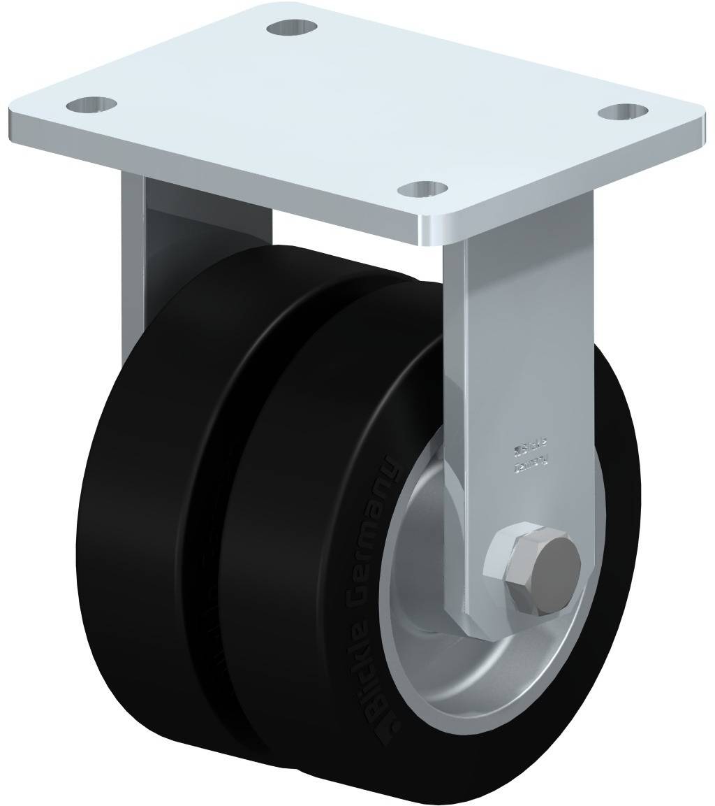 Blickle 587550 BOD-ALEV 125K Podwójne kółko Średnica koła: 125 mm Maksymalne obciążenie: 500 kg 1 szt. - obrazek 1