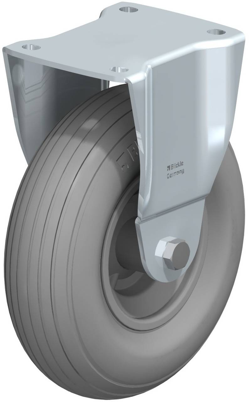Blickle 294645 B-P 220R-SG Rolka nieprowadząca Średnica koła: 220 mm Maksymalne obciążenie: 100 kg 1 szt. - obrazek 1
