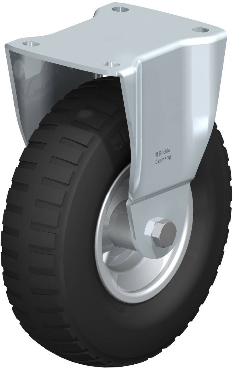 Blickle 255042 B-P 222R Rolka nieprowadząca Średnica koła: 220 mm Maksymalne obciążenie: 100 kg 1 szt. - obrazek 1