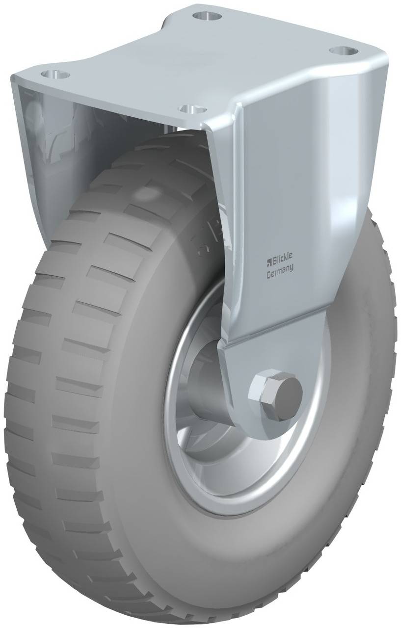 Blickle 297572 B-P 222R-SG Rolka nieprowadząca Średnica koła: 220 mm Maksymalne obciążenie: 100 kg 1 szt. - obrazek 1