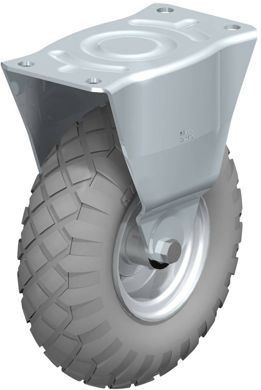 Blickle 516377 B-P 267R-SG Rolka nieprowadząca Średnica koła: 260 mm Maksymalne obciążenie: 250 kg 1 szt. - obrazek 1