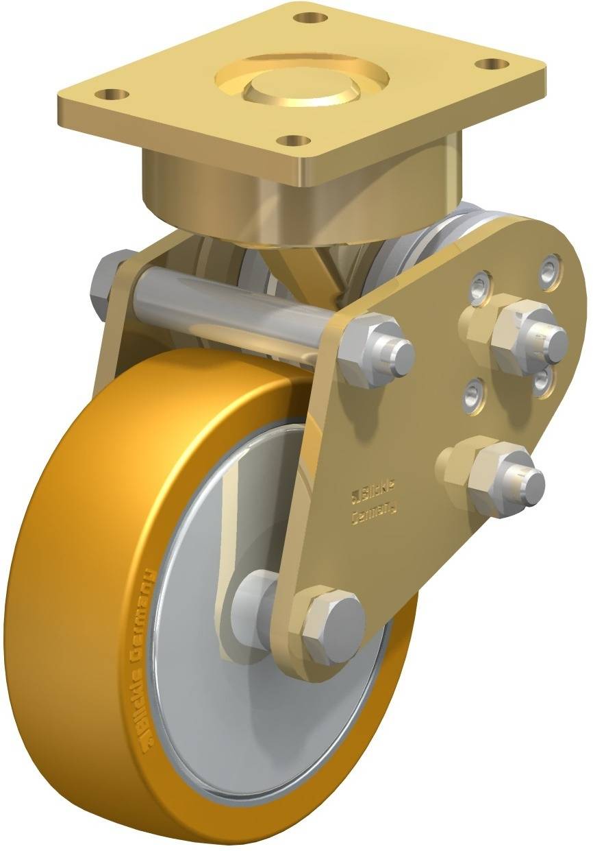 Blickle 585679 BPFE-ALTH 125K-FA Sprężynowe kółko stałe Średnica koła: 125 mm Maksymalne obciążenie: 350 kg 1 szt. - obrazek 1