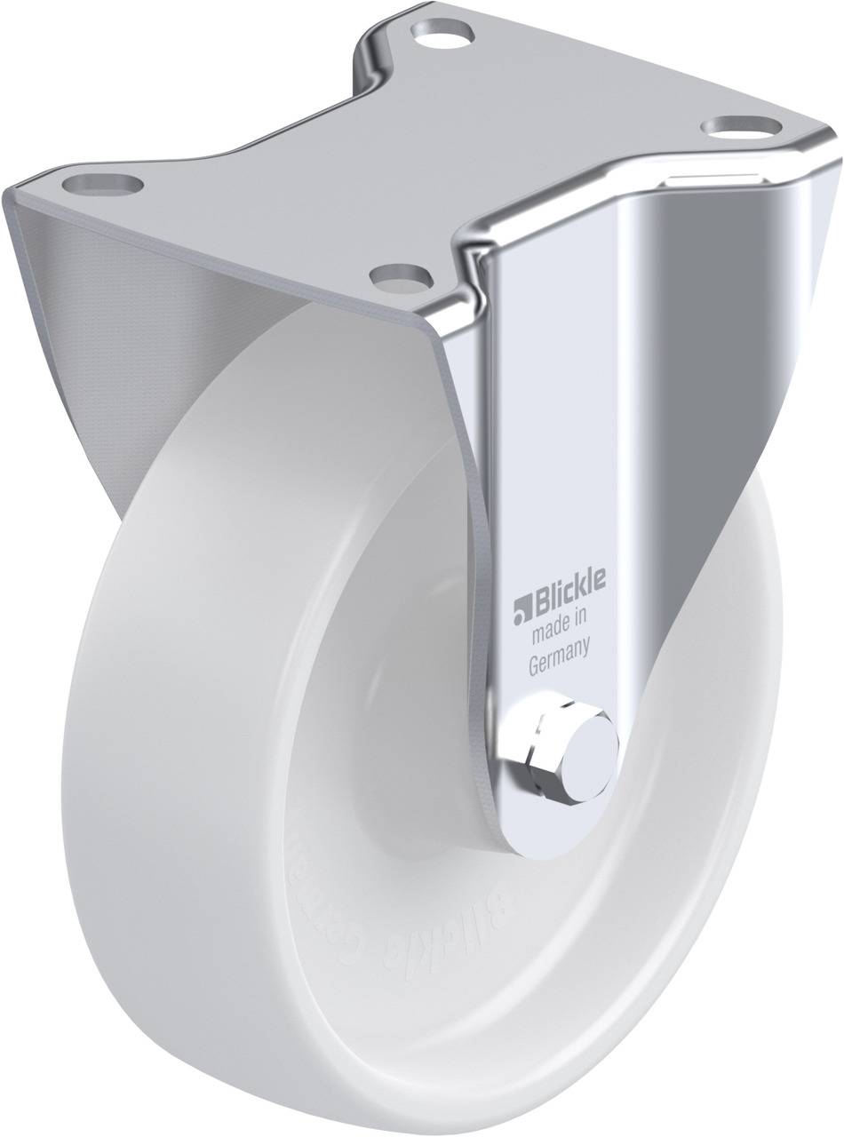 Blickle 333708 B-PO 125R Rolka nieprowadząca Średnica koła: 125 mm Maksymalne obciążenie: 250 kg 1 szt. - obrazek 1