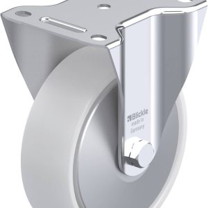Blickle 103911 B-PO 150G-FA Rolka nieprowadząca Średnica koła: 150 mm Maksymalne obciążenie: 400 kg 1 szt. Blickle 103911 B-PO 150G-FA Rolka nieprowadząca Średnica koła: 150 mm Maksymalne obciążenie: 400 kg 1 szt.