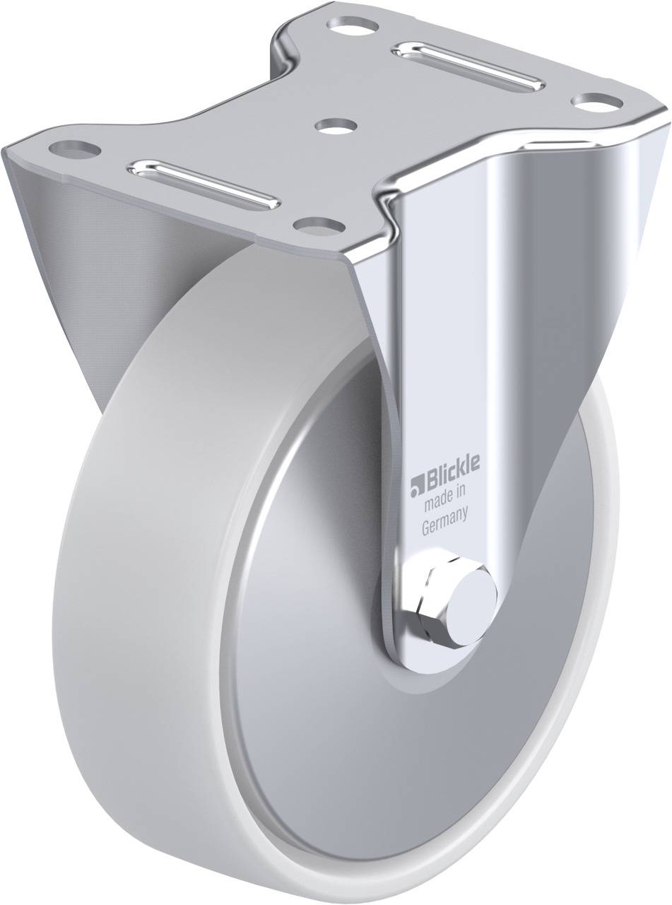 Blickle 749060 B-PO 160G-FA Rolka nieprowadząca Średnica koła: 160 mm Maksymalne obciążenie: 400 kg 1 szt. - obrazek 1